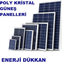 Polykristal Güneş Paneli 125W