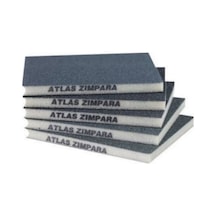Atlas 60 Kum 98x123x10 2 Taraflı İnce Sünger Zımpara 50 Adet