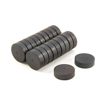 500 Adet 15mmx3mm Yuvarlak-duvar Süs- Kömür Miknatis Nikah Şekeri