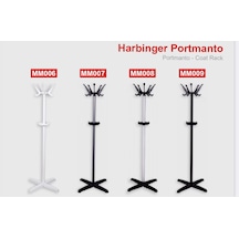 Buyukarısoy Devecioğlu Harbinger Portmanto Pratik Ayaklı Askılık Metal Gövde