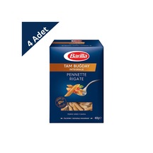 Barilla Tam Buğday Kalem Penne 500 G X 4 Adet - Bol Lifli Ve Doyurucu Makarna