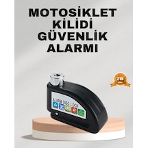 Zenvia Ekonomik Alarm Disk Kilidi Motosiklet Scooter Bisiklet Güvenlik Znv2026