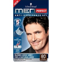 Schwarzkopf Men Beyaz Renk Kırıcı Saç Boyası 80 Siyah Kahve