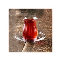 Linka 3'lü Çay Bardağı Şeffaf