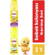 Dalin Bebek Kolonyası 150ML Bıcı Bıcı Kokusu-bahar Tazeliği Karma 2 Li Set