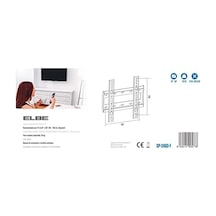 Sp-2460-f - 24&apos &apos -60&apos &apos Tv İçin Evrensel Sabit Duvar Montajı Kapasite 30 Kg, Vesa: 50x50, 75x75, 100x100, 200x100, 200x200 Siyah