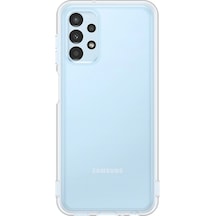 Newface - 840 - Samsung Galaxy A13 4g Kılıf Lüx - Edntrend - Şeffaf Silikon