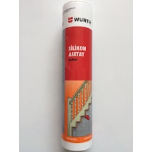 Würth Asetat Silikon Şeffaf Genel Amaçlı 310 Ml Birinci Kalite Şeffaf