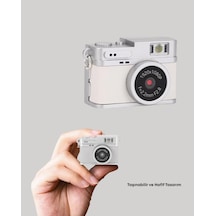 Mey İthalat Mini Retro Dijital Kamera 1080p Full Hd Dahili 128gb Hafızalı
