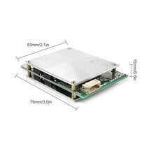 Fortunelane 12v 100a Lityum Pil Koruma Kartı, Fosfat Pil Dengeleyici Entegre, Aşırı Şarj/boşaltma/kısa Devre Korumalı