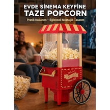 Yağsız Popcorn Makinesi Sıcak Hava İle Hızlı Patlatma - Lisinya