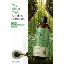 Zinderm Arındırıcı Ve Dengeleyici Tuzsuz Çay Ağacı Şampuanı 500 ML