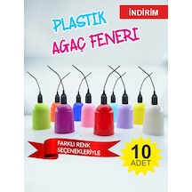 AĞAÇ FENERİ E-27 DUY - 10'LU