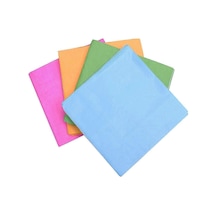 80 Adet Düz Renkli Kağıt Peçeteler Kokteyl Partisi Kağıt Havluları Kare Mendiller Doğum Günü Partisi Hediyeleri 25x25cm 25.00x25.00x0.10cm