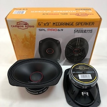 Carmon Audio Spl Pro 6.9 Oval Midrange 6"X9" Hoparlör