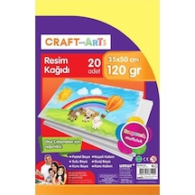 Umur Craft Arts Resim Kağıdı 35x50 120gr 20li - 3 Paket