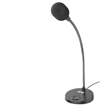 Soaiy MK2 Mikrofon 3.5 mm Masaüstü Mikrofon - Esnek Uzun Kollu - Tak & Çalıştır - ZORE-219060 Çok Renkli