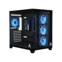 AERSTONE Neon 750 Watt 80+ Bronz RGB Panaromik Akvaryum Oyuncu Kasası