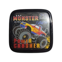 Beslenme Kabı Belenme Kutusu Siyah Renk 4 Bölmeli