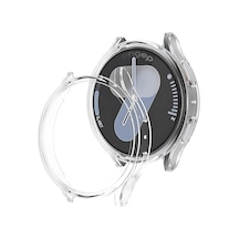 Samsung Galaxy Watch 7 44mm İçin 360 Kasa Koruyucu Yumuşak Tpu Kılıf Dokunmatiği Ve Netliği Etkilemeyen Galaxy Watch 7 Ekran Koruyucu Kılıf Darbelere Karşı Galaxy Watch 7 44mm Koruma Şeffaf Çok Renkli - Samsung Galaxy