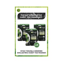 Garnier Skin Naturals Kömürlü Kağıt Yüz Maskesi Siyah Yosun - 3 A