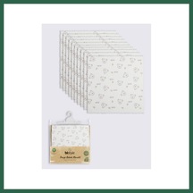 Bezos Koala 20x20 10'lu Penye Mendil 90165 Ekru Renk: Ekru Bzs01
