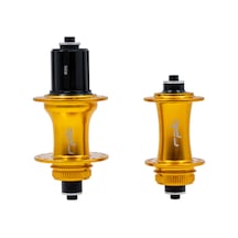 Shimano Raptor Ön/arka Göbek Seti Qr+sokma Mil 8-11v 32d C.lock Sarı 220237 Siyah