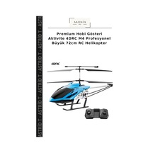 Premium Hobi Gösteri Aktivite 4drc M4 Profesyonel Büyük 72cm Rc Helikopter