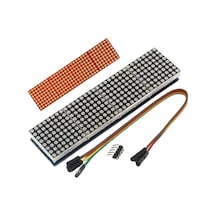 Max7219 4-in-1 Dot Matrix Modülü - Kırmızı