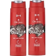 Old Spice Wolfthorn Erkek Duş Jeli ve Şampuan 2 x 400 ML