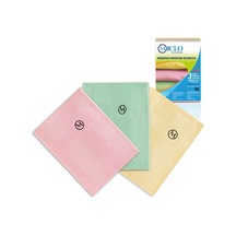 Mikrofiber Temizlik Bezi 3'lü Set Sihirli Bez Cam, Ayna Bezi Soft Seri 0