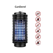 Mavi Işık 3w Siyah Led Işıklı Sinek Öldürücü