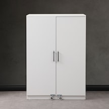 Kiler, Blesk 2 Kapaklı Küçük Erzak Kiler Mutfak Dolabı Beyaz A