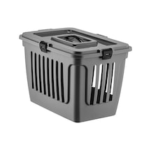Reflex Care Troya Kedi Ve Köpek Taşıma Çantası Gri 49,5 X 33,5 X 33 Cm