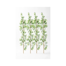 Yapay Bambu Çubuğu 130 Cm 4'lü Takım Yoğun Çok Renkli
