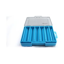Captain 7221 Sahte Balık Kutusu 12 Gözlü 13x9x3.5cm - Blue