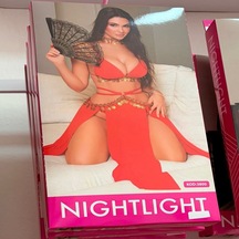 Night Light Nightlight Kırmızı Oryantal / Dansçı Fantezi Kostüm Takımı