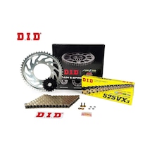 Did-sunstar 2005-2012 Ktm 990 Super Duke Uyumlu Zincir Dişli Set Gold Sarı Renk