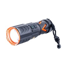 Şarj Edilebilir El Feneri - Wison - 3000 Lümen - 30 Watt Açık Gri