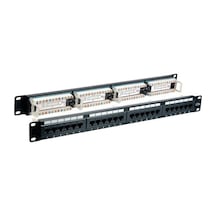Netlink Patch Panel 24 Port Dolu Cat6 1U