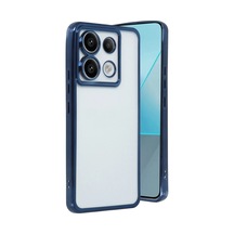 Xiaomi Redmi Note 13 Pro 4g Kılıf Razer Lensli Silikon - Lacivert -