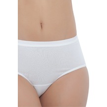 The Don Organic Blended Bayan High Rise Brief - Kalın Kenarlı Be