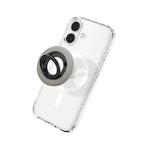 Magsafe Destekli Modeller İle Uyumlu Telefon Tutucu Halka Nano Pop Mag Fit Stand Özellikli Gri - Amp09032 Spigen Tr Ga Diğer