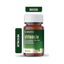 Erbatab Sitikolin L-tirozin, Fosfatidilserin, Ginkgo Biloba Ekstraktı Ve B6 Vitamini İçeren Takviye Edici Gıda 30 Vcaps