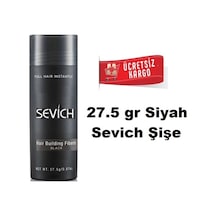 Sevich 27,5 Gr Siyah Saç Fiberi Keratin Saç Tozu