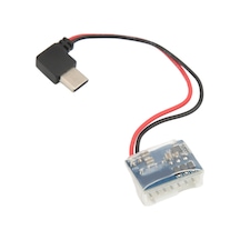 Moveevo Drone Fpv Pil Bataryası İle Kamera Besleme Kablosu - Type C'den 5v Denge Taklı Güç Kablosu, Dayanıklı Ve Güvenli Pcb Malzeme