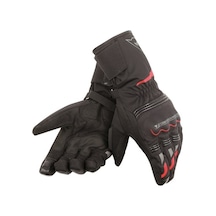 Dainese Tempest Unisex D-Dry Long Eldiven Black Red