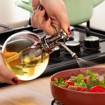 Perotti 15729 350 Ml Cam Yağlık Sirkelik Yağdanlık Şişesi Mor