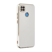 Xiaomi Redmi 9c Kılıf Volet Silikon - Beyaz -