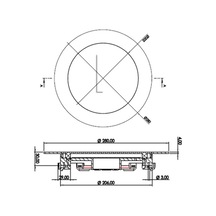 Cometepool Ultra Slim 4mm Günışığı Işık Smd Led Havuz Sıva Altı Joker Aydınlatma Lambası 40w-toptancıyızbiz